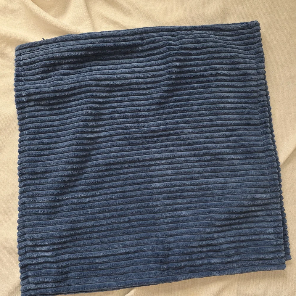 * Plush Corduroy Decorative Throw Pillow‎ -  18x18 House Warming Simple Modern